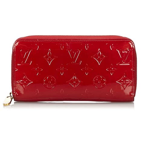 womens red louis vuitton wallet